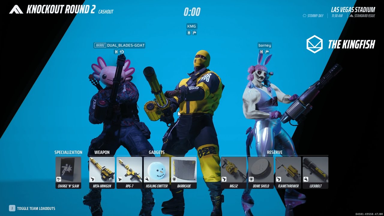 THE FINALS - 2026-01-18 - Cashout - M134 Minigun Trio