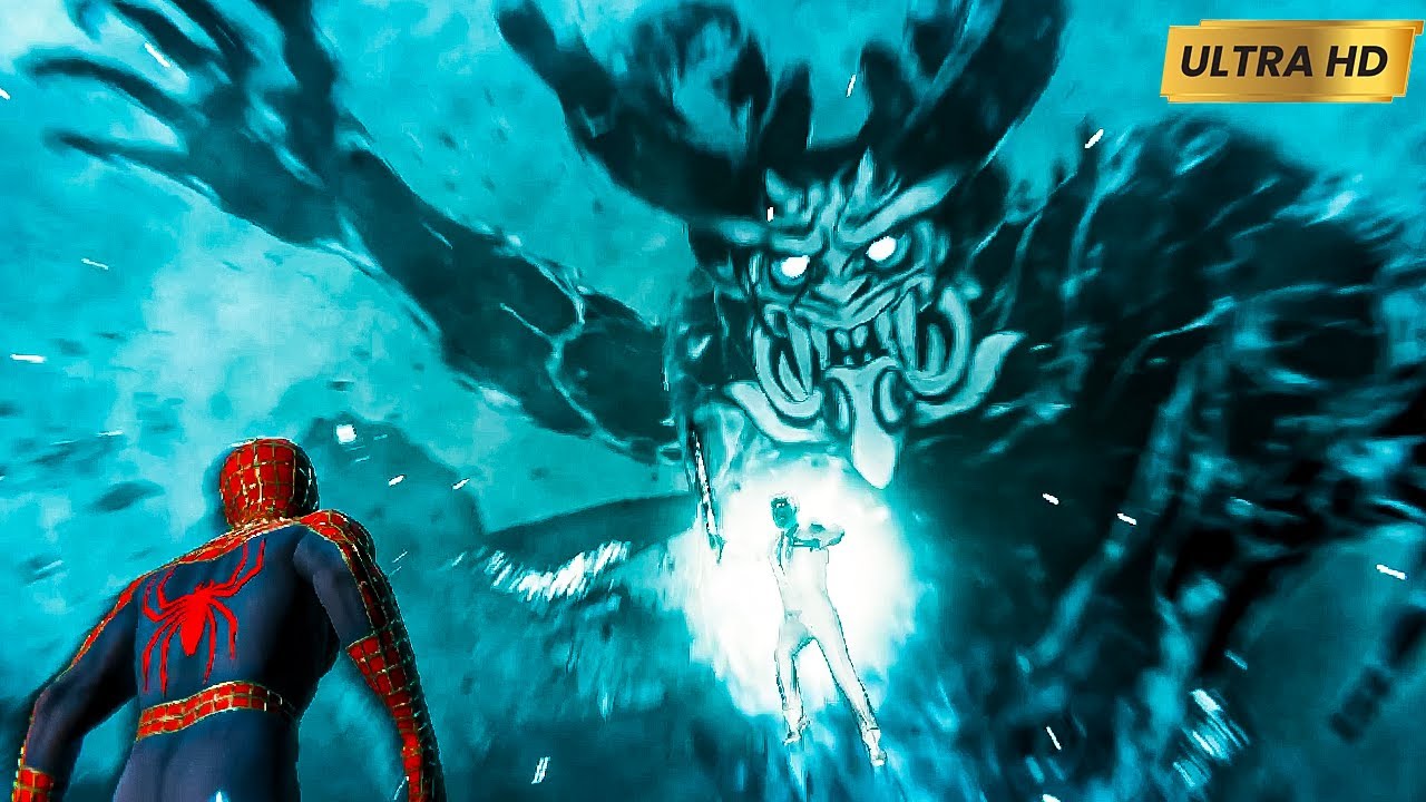 (Superb) SPIDERMAN FIGHT DEMON BOSS..💀