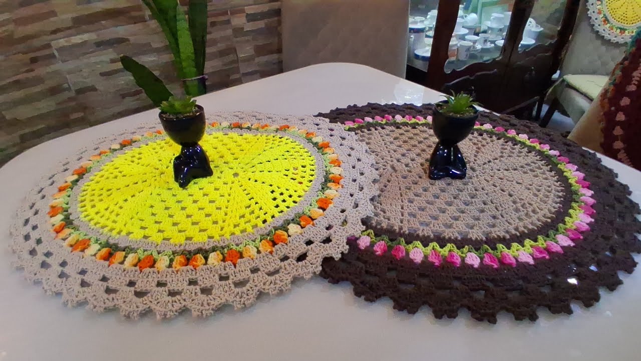 Tapetes avulsos de 25,00.  #revenda #crochet #casa #decoração 