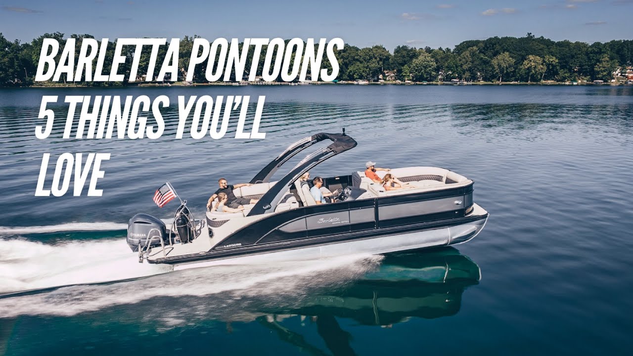 Barletta Pontoons | 5 Features You'll Love!