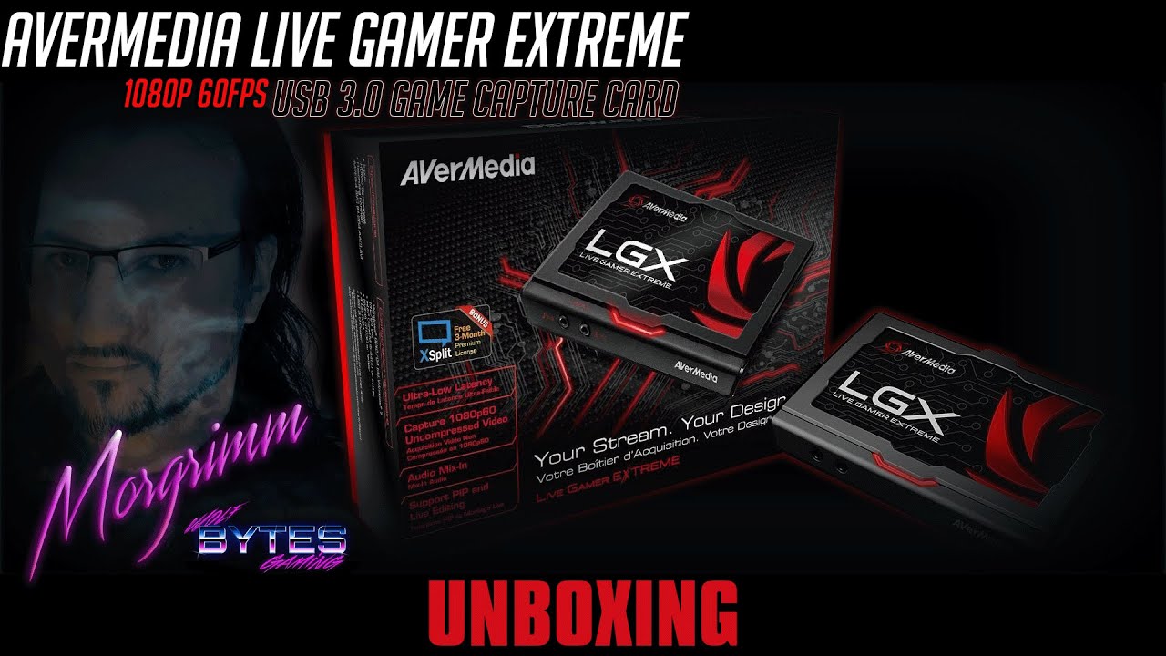 Morgrimm Unboxes - The AverMedia Live Gamer Extreme, USB 3.0 HDMI Capture Device