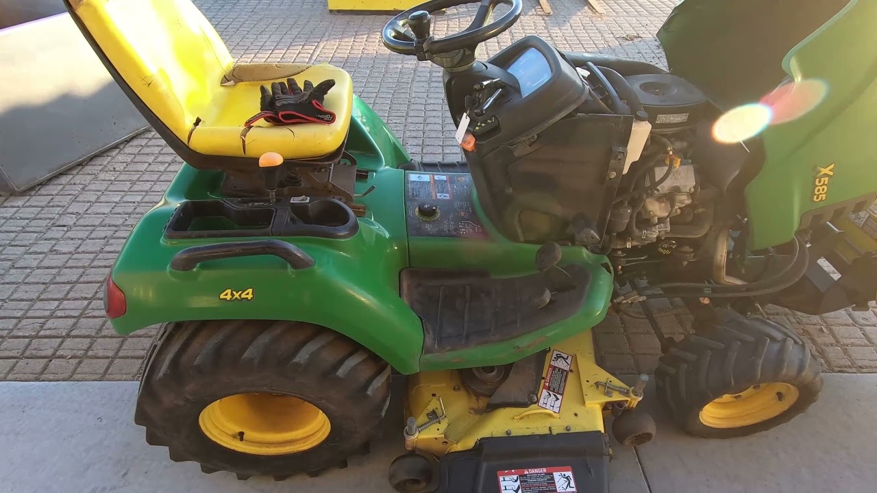 John Deere X585 Project: Part 10 - What to shop for?