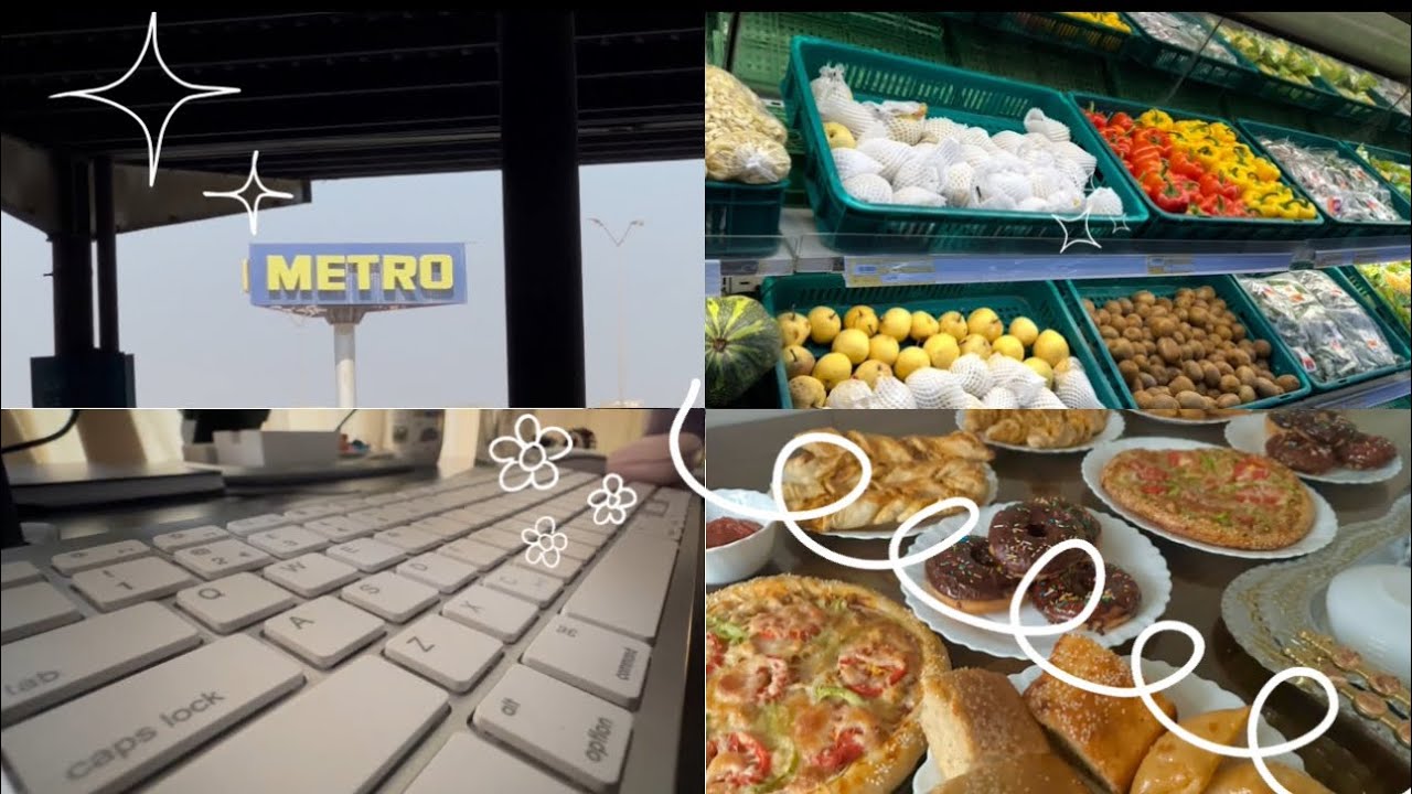 A Cozy Metro Run & Home Day | Shopping, Cooking & Getting Back to Work✨