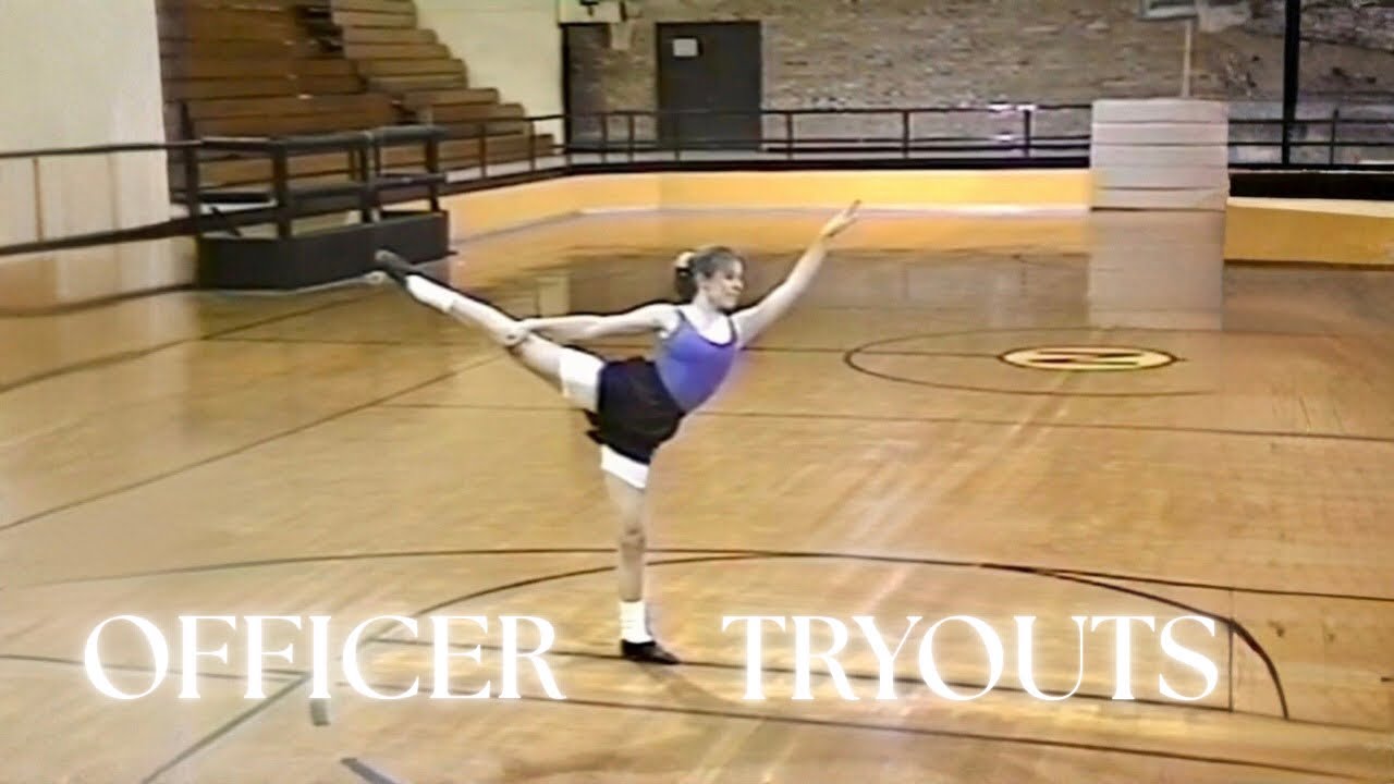 Drill Team Officer Tryouts dance