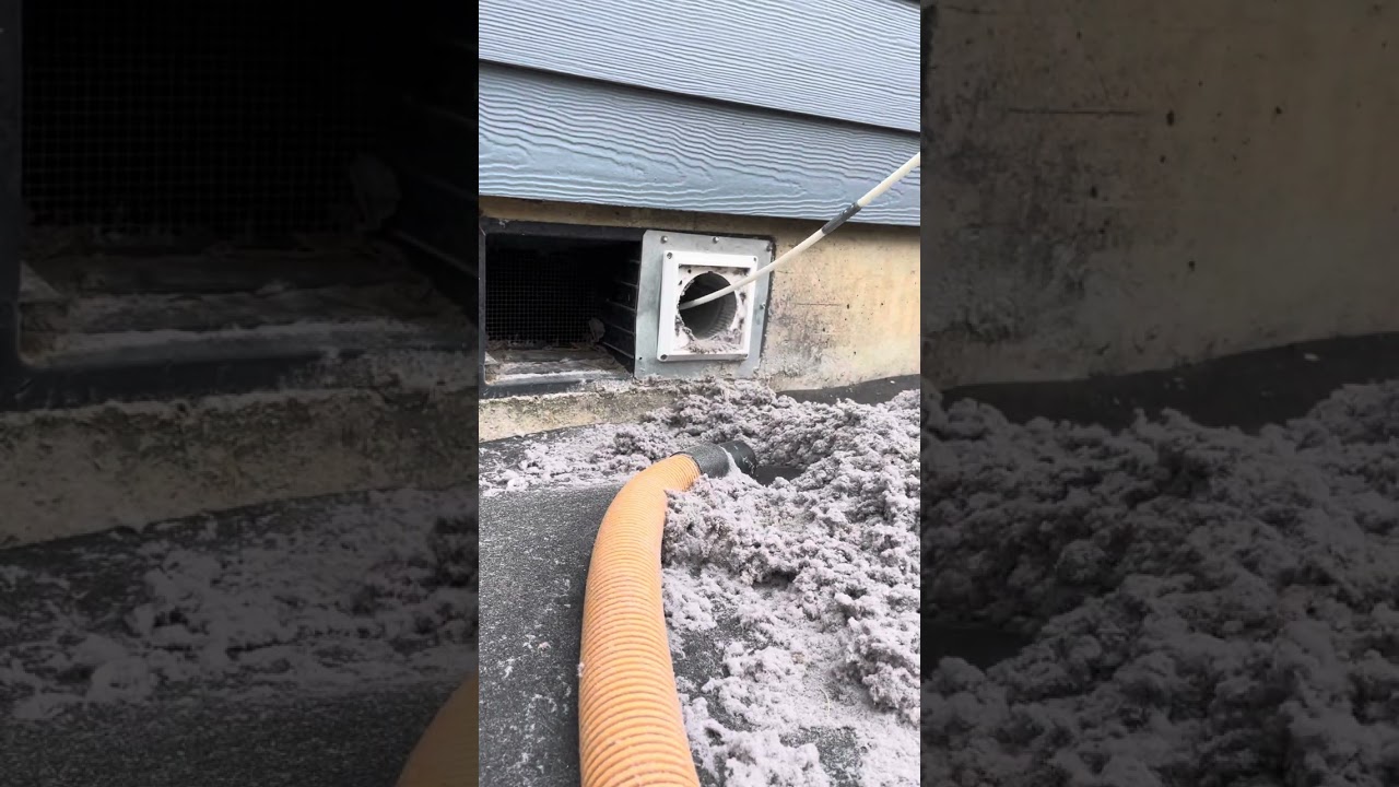 Satisfying dryer vent cleaning