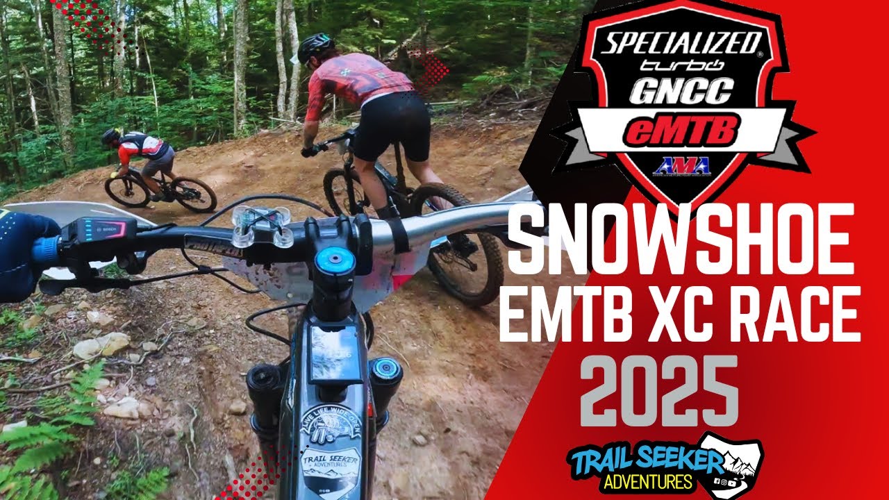 GNCC eMTB Snowshoe WV XC E-Bike race 2025