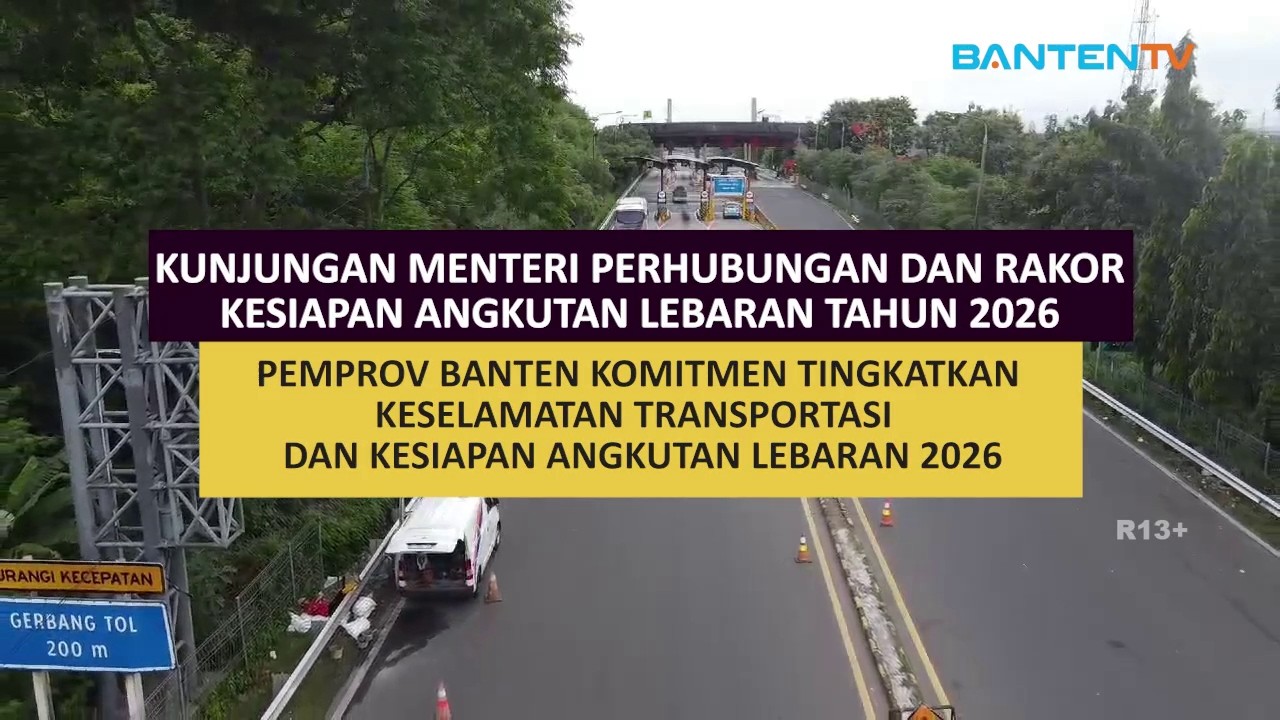 LIPSUS - KUNJUNGAN MENTERI PERHUBUNGAN DAN RAKOR KESIAPAN ANGKUTAN