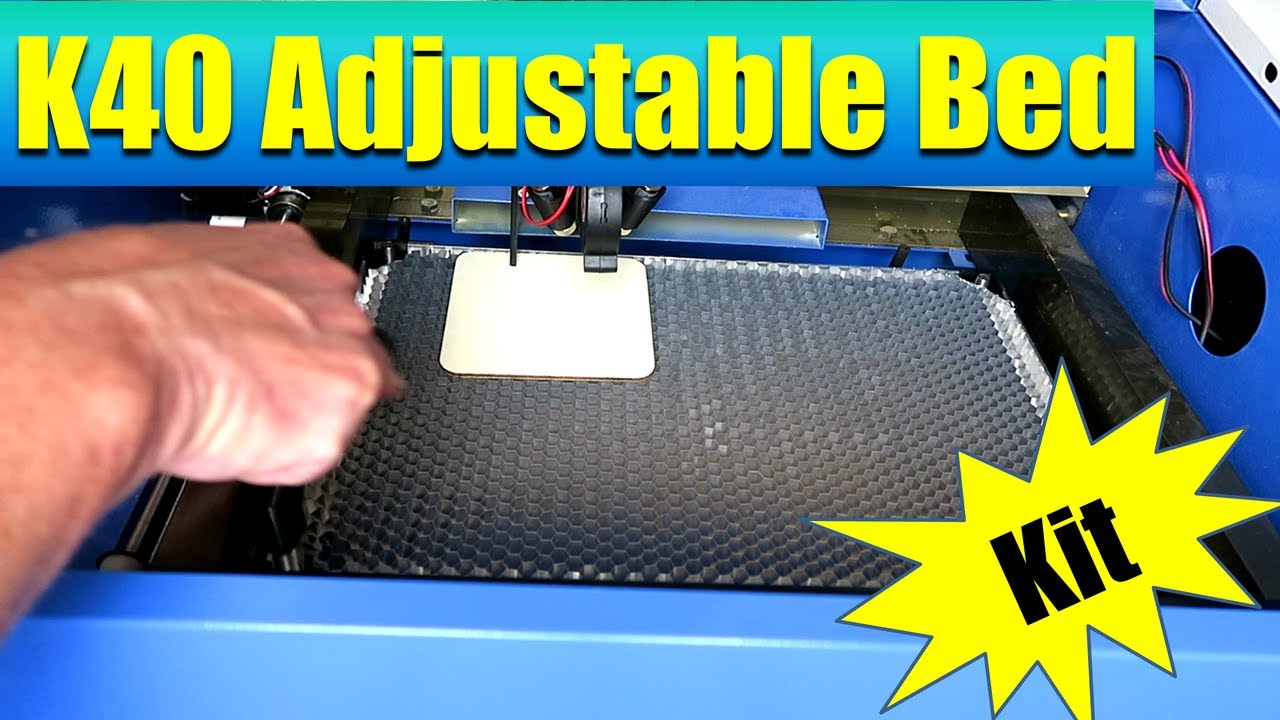 K40 Laser Adjustable Z axis Table