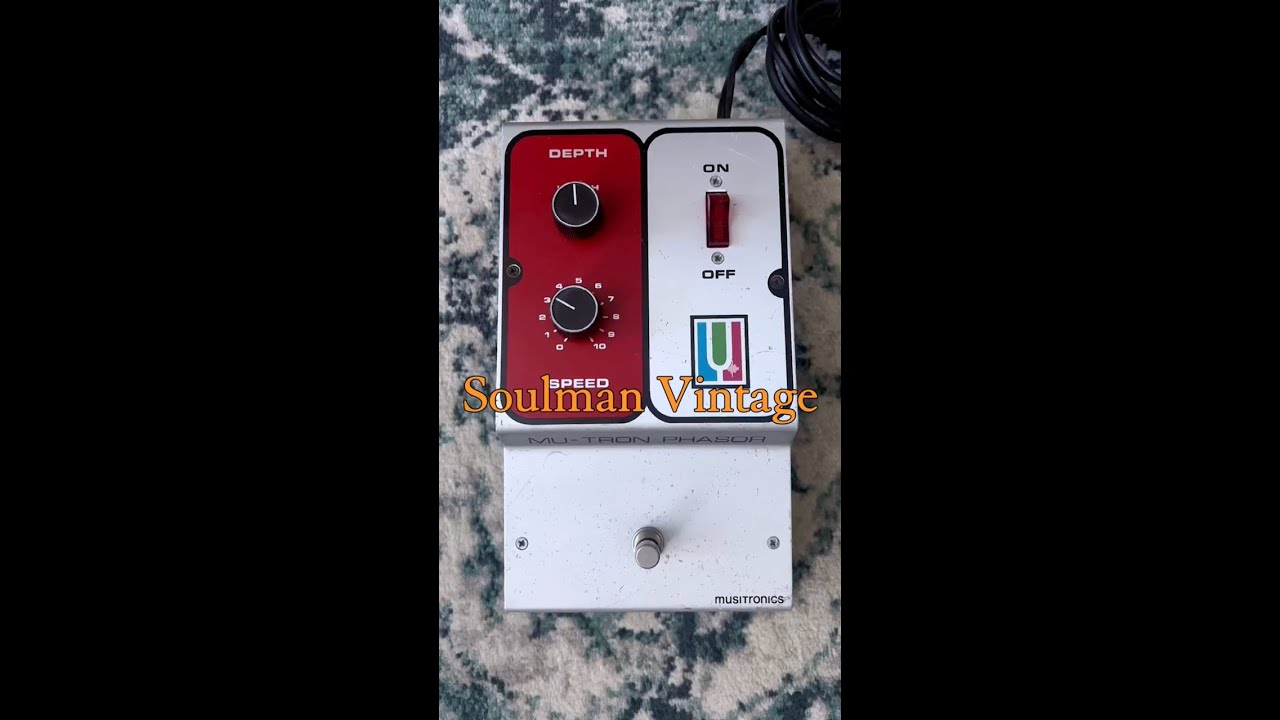 Musitronics Mu-Tron Phasor mk1 &lsquo;75.