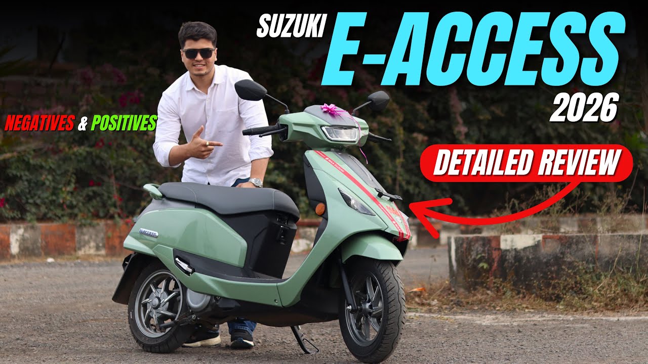 Suzuki e-Access Electric Scooter Review 2026 | Quality, Price | Best EV Scooter in India?