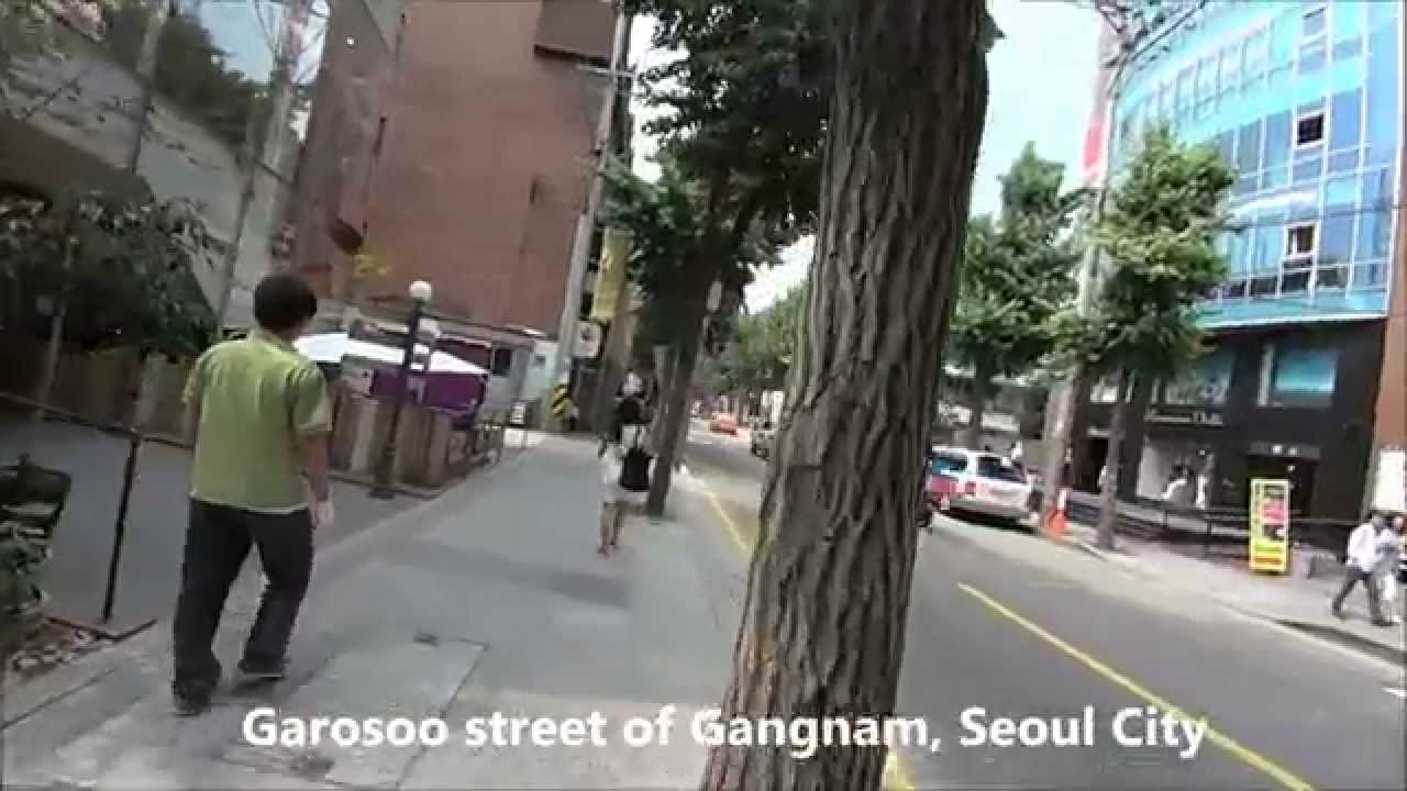 Garosoo street Sightseeing Tour of Gangnam, Seoul , 가로수길 by seemile.com 