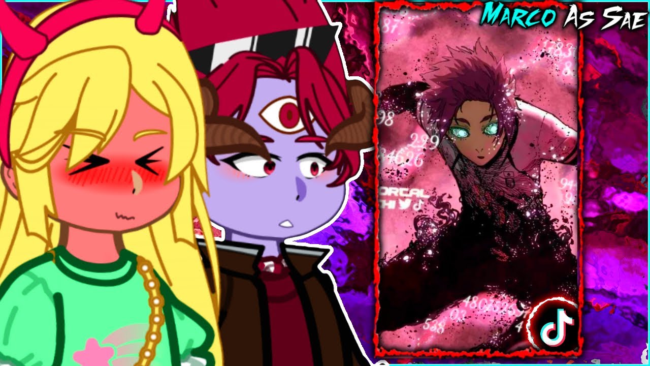 🇺🇸/🇪🇸/🇧🇷 Star vs. The Forces of Evil React to Marco As Itoshi Sae - Gacha React