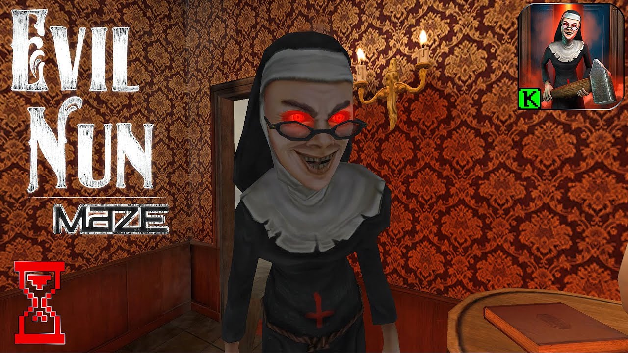 Вышла игра лабиринт Монахини // Evil Nun Maze