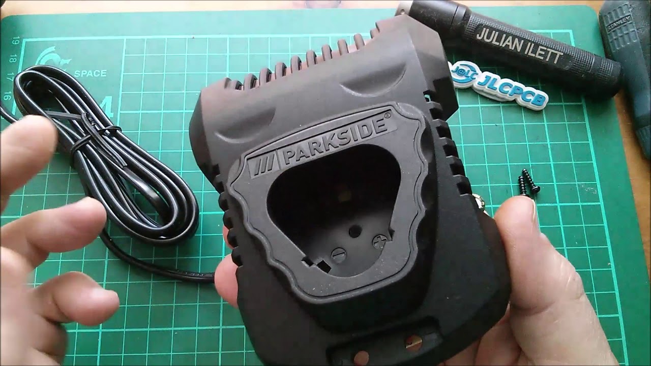 Lidl Parkside PLGK12 Battery Charger Strip Down
