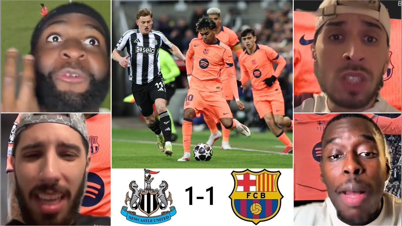 🚨🤬COLÈRE DES BARCELONAIS APRÈS LE MATCH FACE À NEWCASTLE😱
