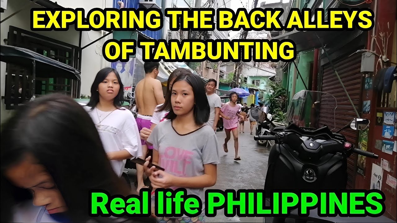 WALK THE BACK ALLEYS OF TAMBUNTING STA. CRUZ MANILA | PHILIPPINES