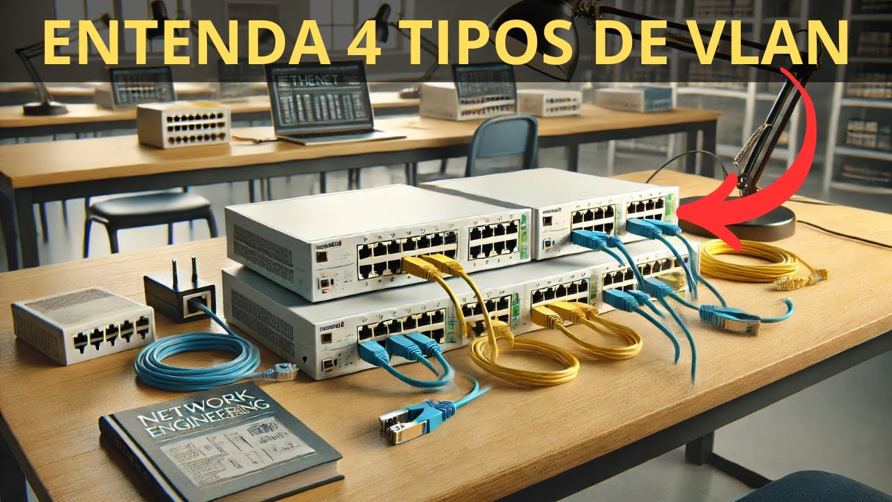 QUATRO Tipos de VLAN que Você Deve Conhecer COMO PROFISSIONAL DE REDES #CCNA #Cisco #VLAN