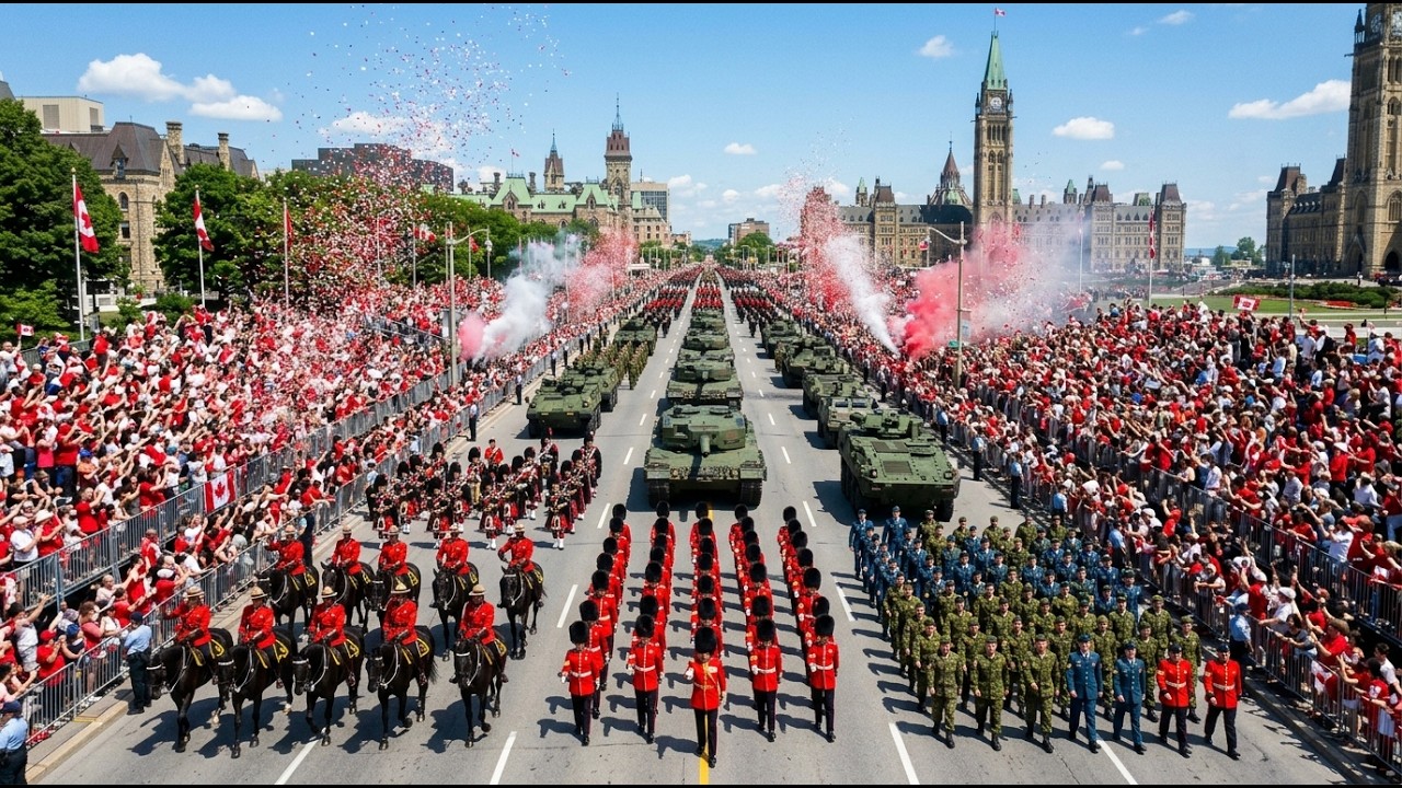 Canada Day 2026! The Largest Royal Canadian Parade Takes Over Ottawa.