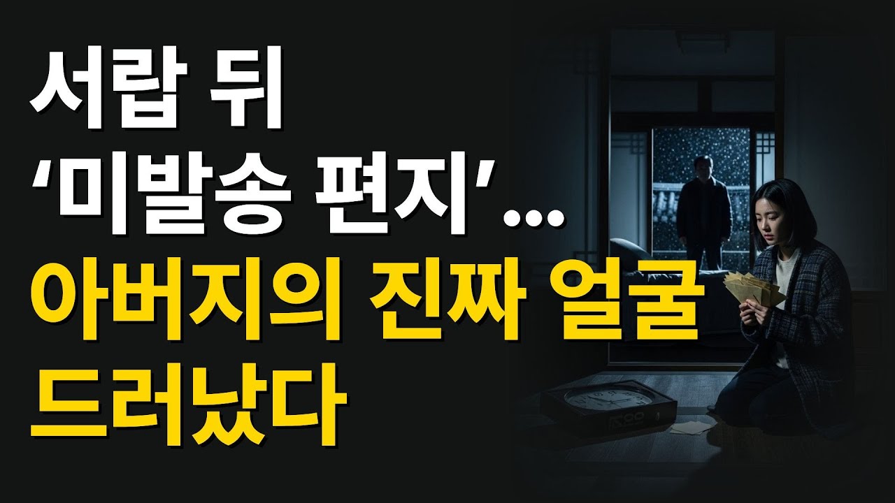 30년 숨긴 편지…아빠의 반전 고백