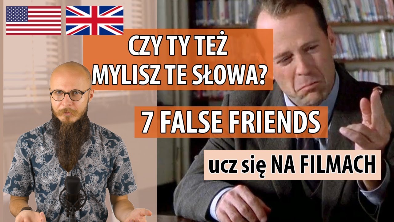 7 useful false friends - learn from videos