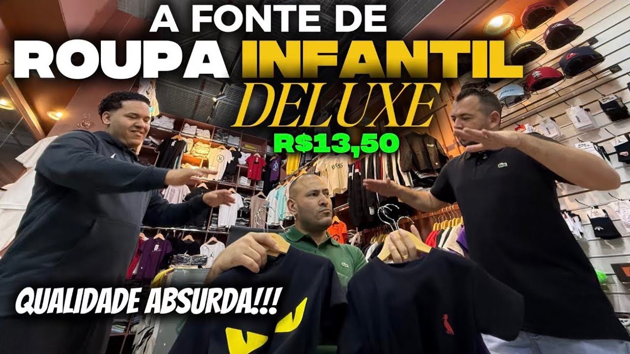 🤯💰 COMO FICAR RICO COM LOJA INFANTIL DE GRIFE DO BR&Aacute;S 🤑