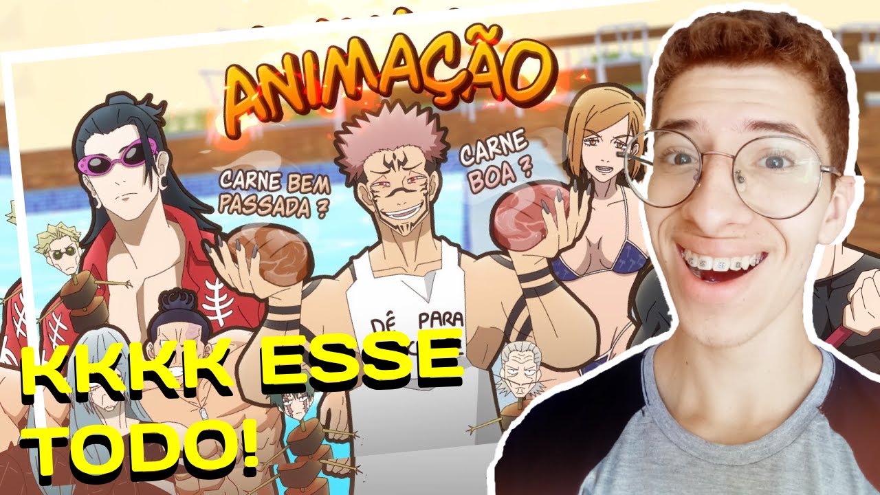 UM PAOZINHO DE ALHO AGORA... Fantasma Reage - CHURRASCO DE DOMINGO DO SUKUNA