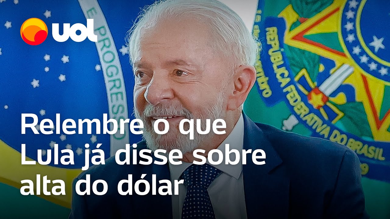 Quem aposta em alta 'vai quebrar a cara': o que Lula já disse sobre dólar; veja vídeos
