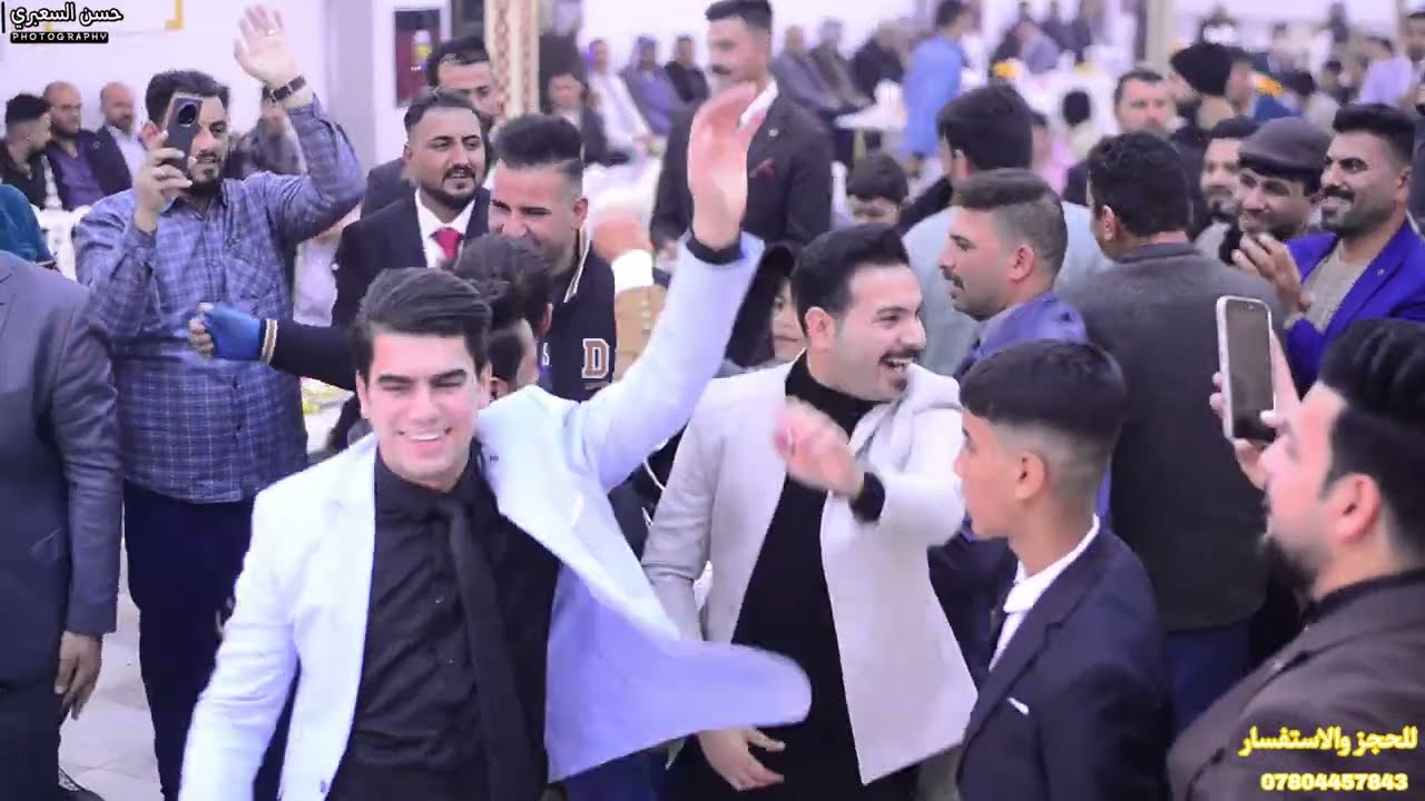 نصير الجنابي🎤حرت بغيابك وجهي مين اديرة🚦 حناء علاء الحميداوي ج١📸🚦للحجز 07804457843📞🚦