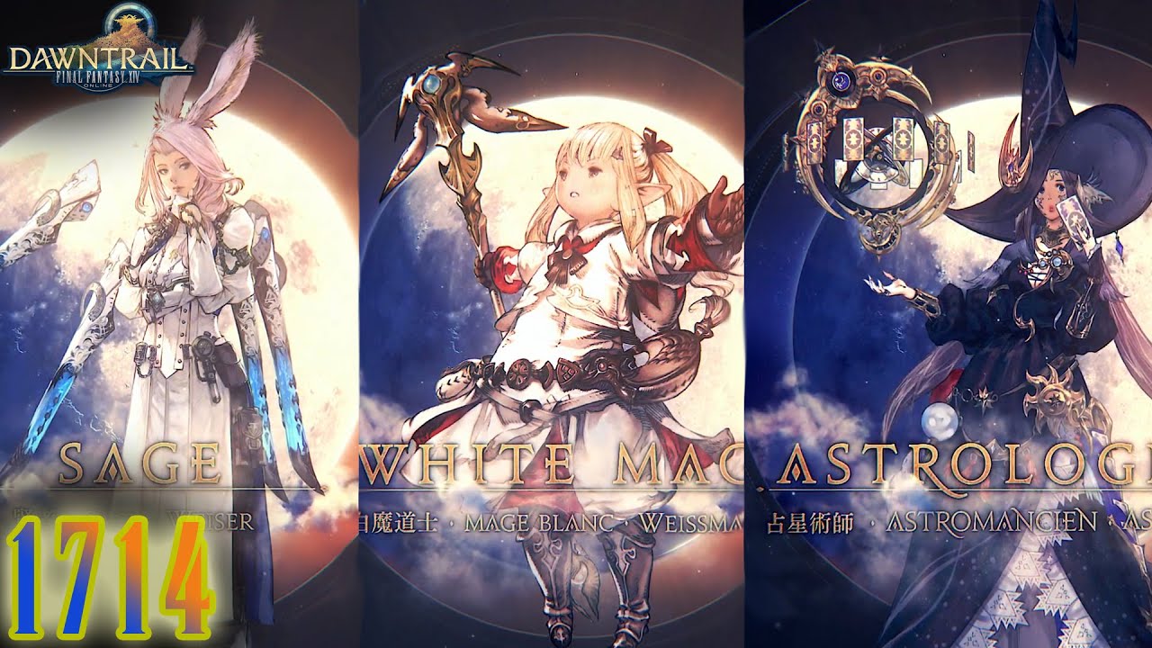 Final Fantasy 14 - DAWNTRAIL [Deutsch] #1714 - Weiser, Weißmagier, Astrologe St. 100