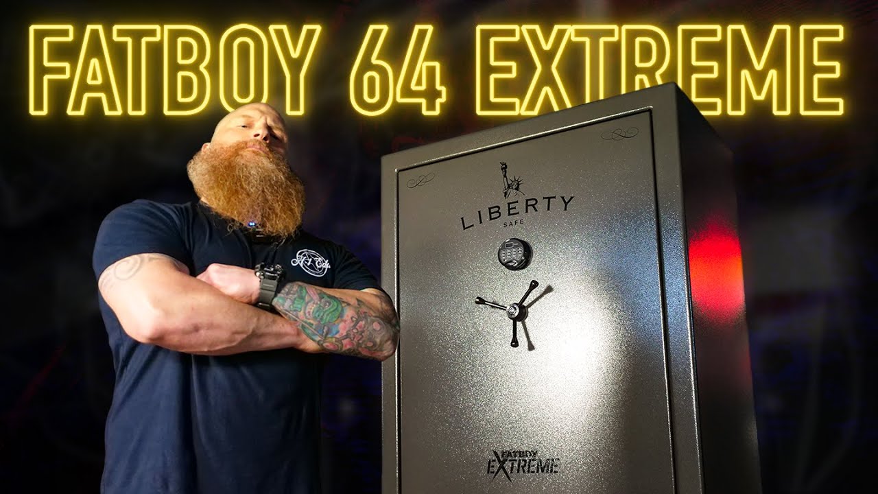 The #1 Selling BIG Gun Safe from Liberty | Liberty Safe Fatboy Extreme 64 GunSafe Review