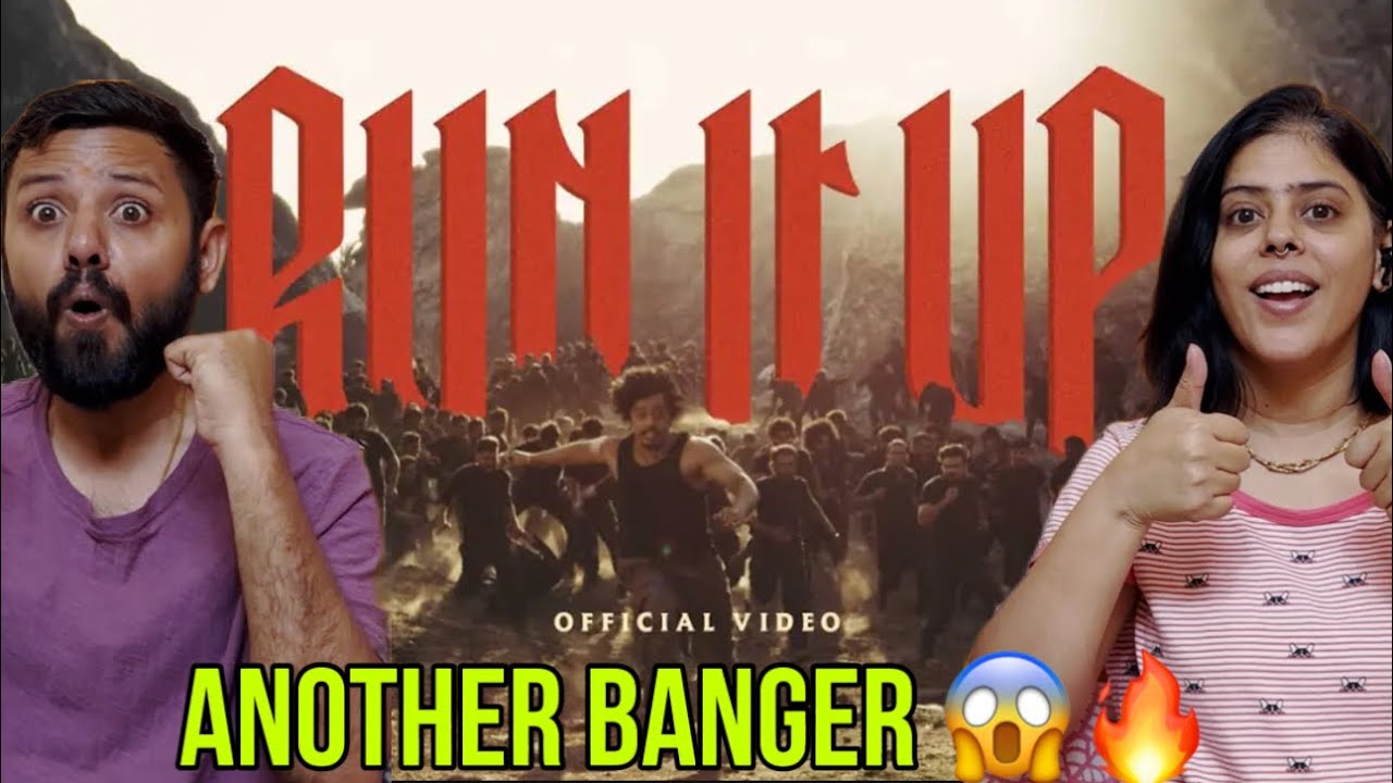 Hanumankind - Run It Up ( Prod. By Kalmi ) | (Official Music Video) Reaction |
