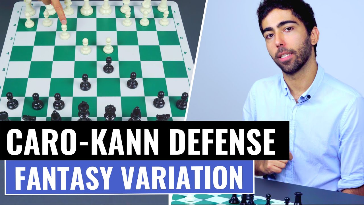 Caro-Kann Defense | Fantasy Variation ⎸Chess Openings | IM Alex Astaneh