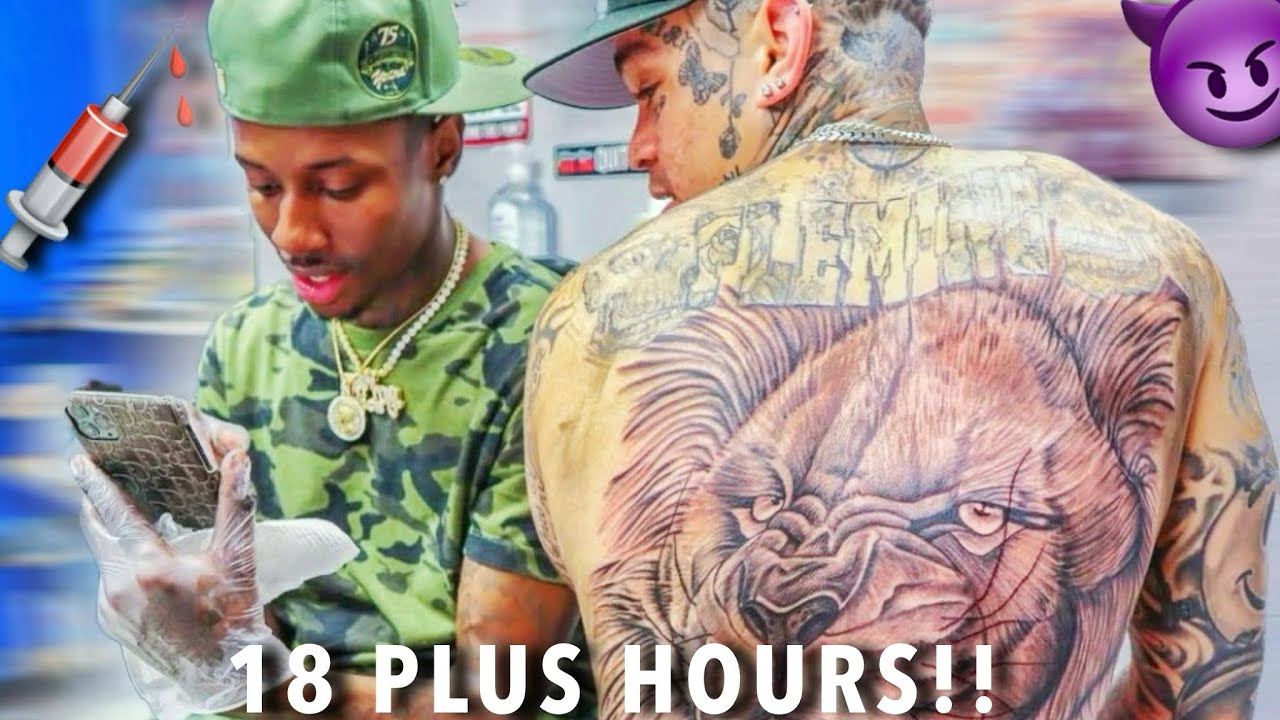 I PULLED UP ON OHSOROB FROM Rob and Ally & HE TATTED ME FOR 18 HOURS !