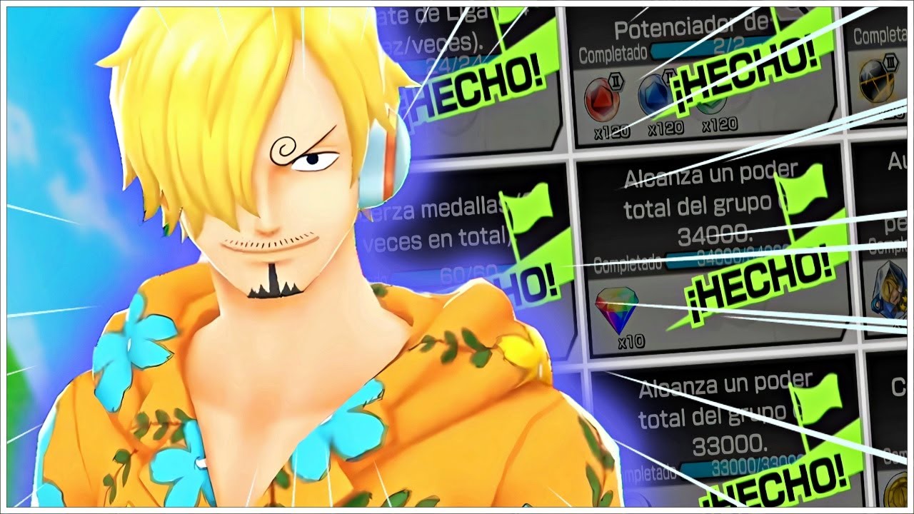 GUIA - COMPLETANDO TODAS las misiones de SANJI EGGHEAD! | One Piece Bounty Rush