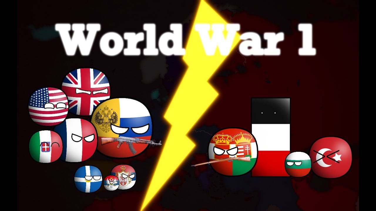 History of Europe in Countryballs  (World War One)