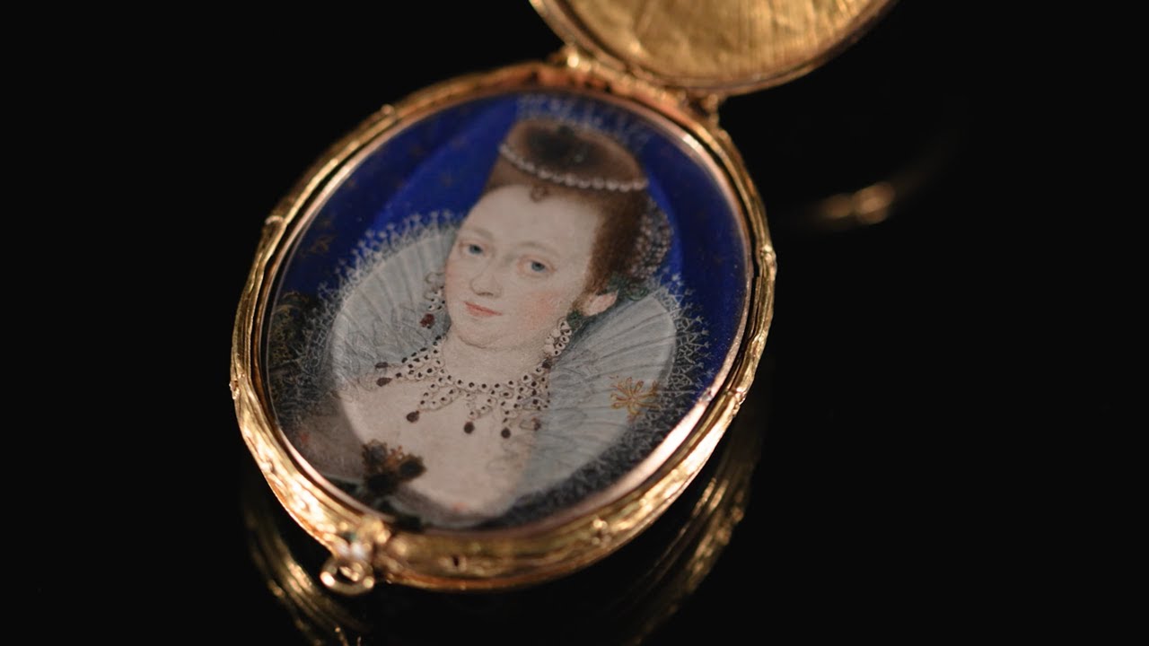 A daring portrait miniature by Rowland Lockey | Miniatures from the Bearsted Collection