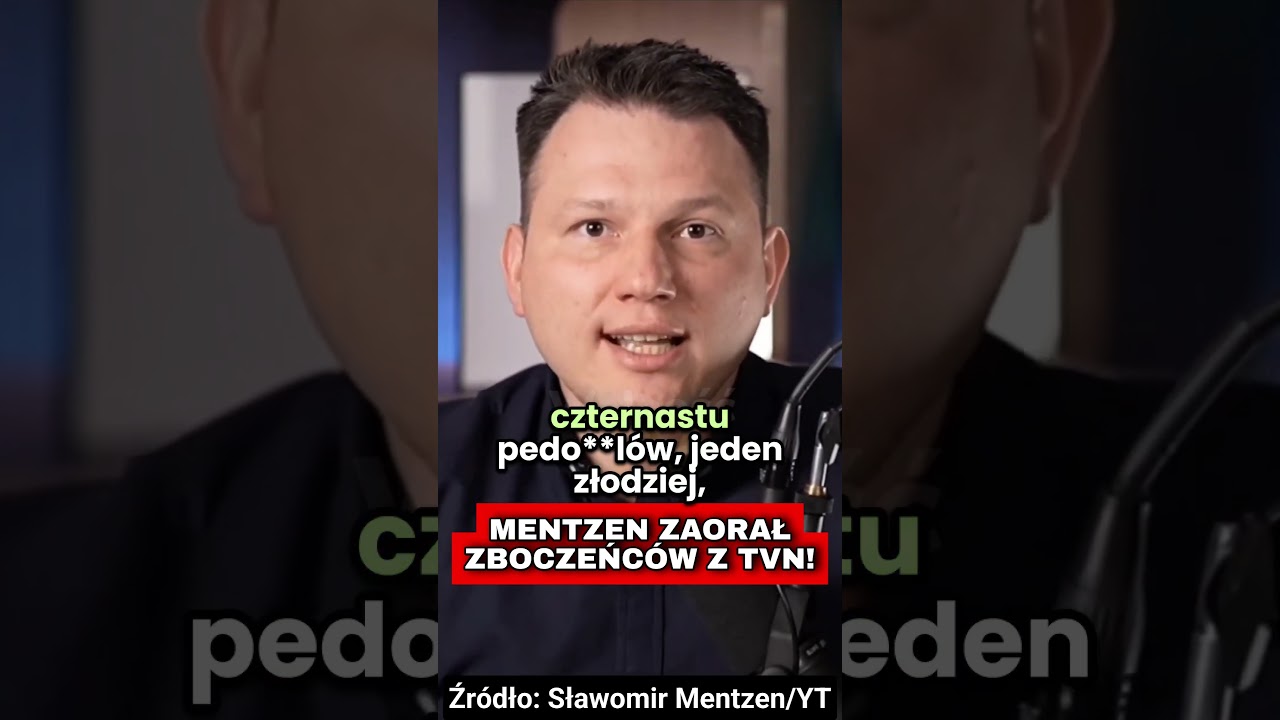 MENTZEN JEDZIE Z KŁAMSTWAMI TVN-U!