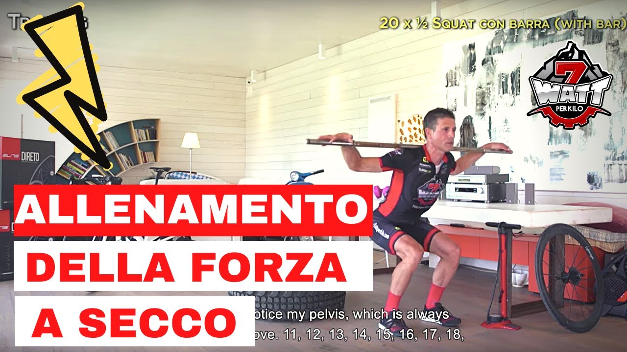 Allenamento ciclismo forza