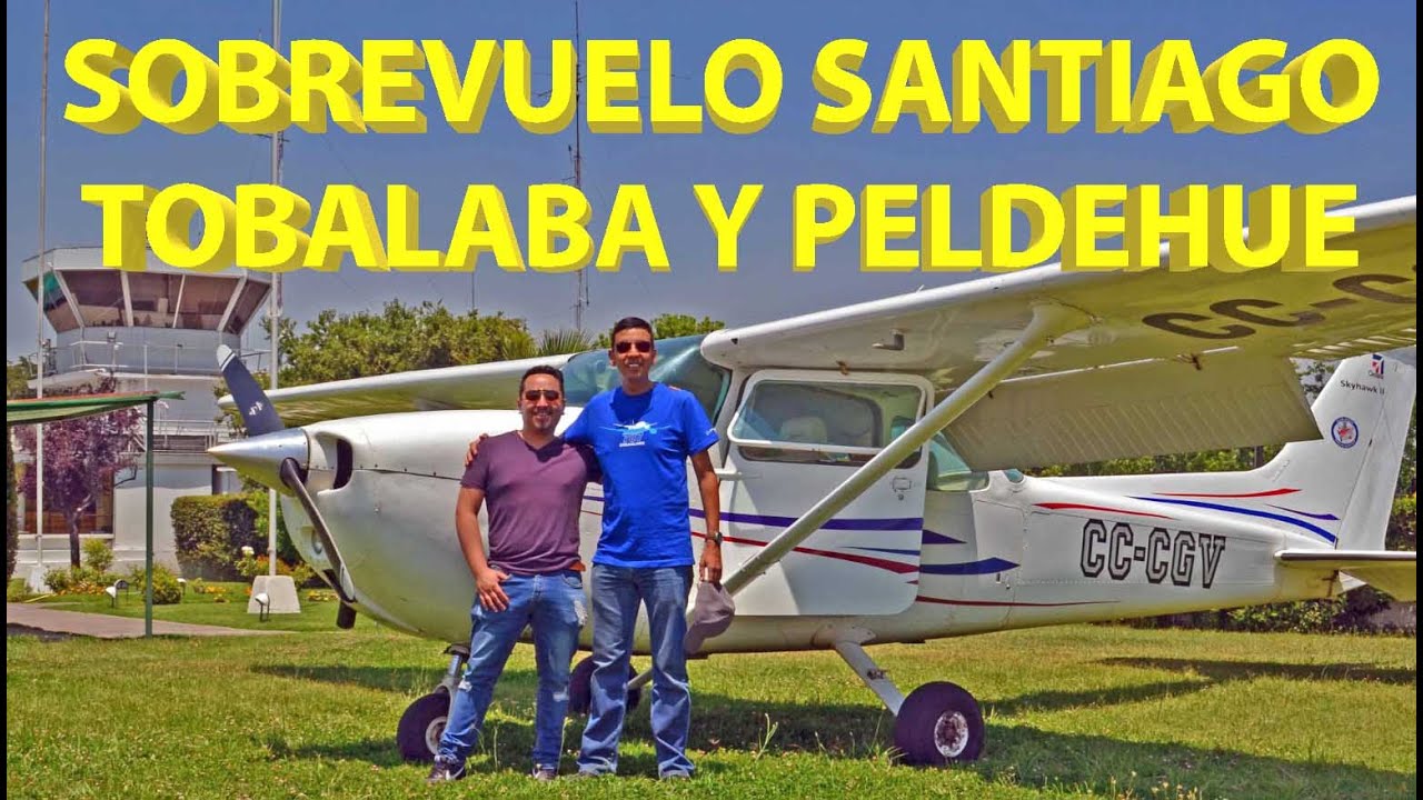 Sobrevuelo Santiago Tobalaba Peldehue C172M CC-CGV