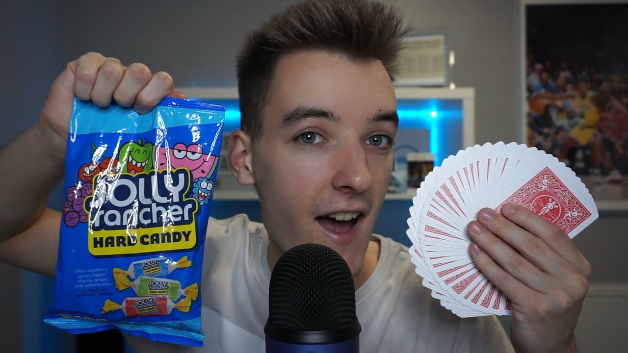 [ASMR] Solitaire & Hard Candy
