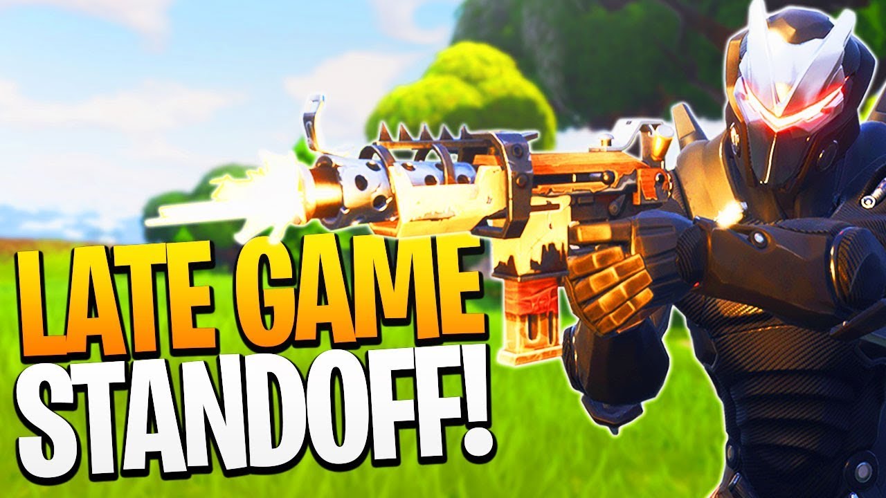 The LATE GAME Standoff! - PS4 Pro Fortnite BR Solos!