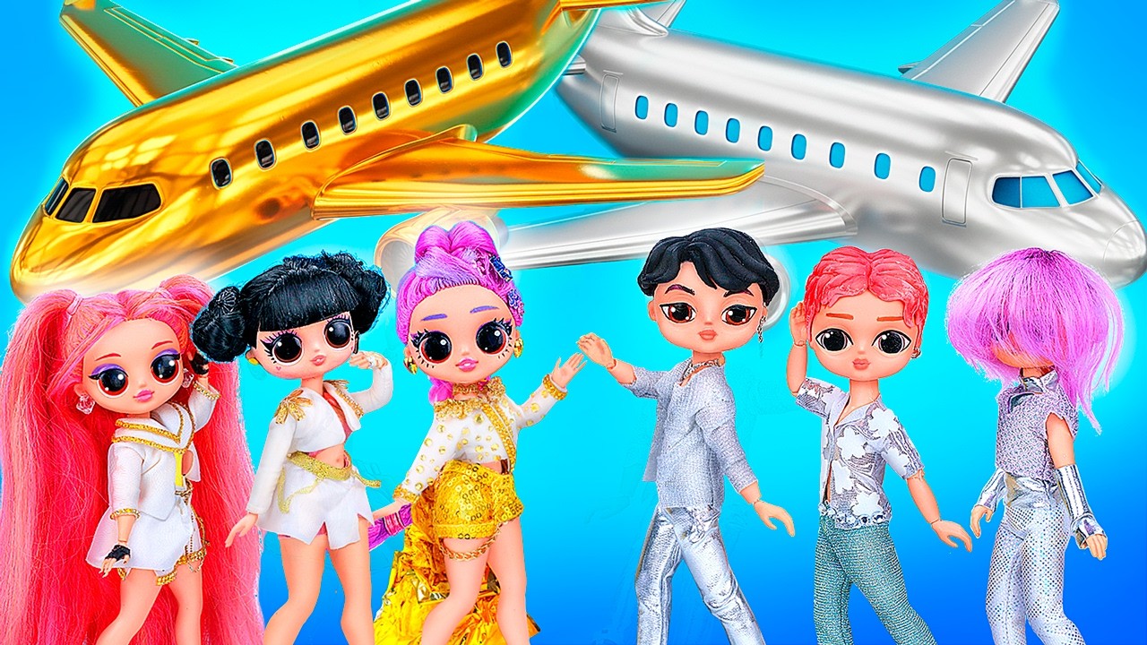 K-Pop Demon Hunters: Moda de pe social media pentru Huntrix în avion! 10 crafturi LOL