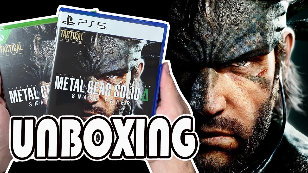 Metal Gear Sold Delta Tactical Edition (PS5 /XSX) Unboxing