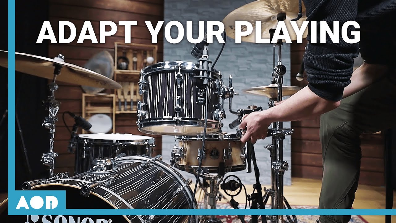 Adapting To Different Musical Situations | Drum Lesson With Pascal Thielen