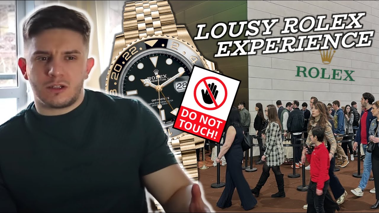 My AWFUL EXPERIENCE with Rolex and others at Watches & Wonders, THIS is why the brand gets HATE!