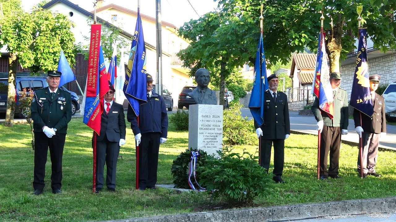 84. obletnica smrti Danila ZELEN-Dušan - Senožeče, 13.05.2025