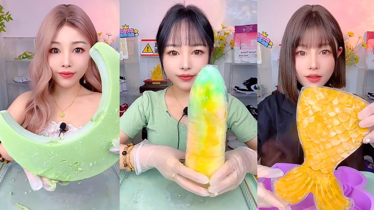 Colorful Jelly Desserts with Smooth and Layered Textures
