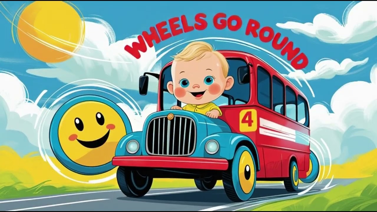 Baby Bus Ride – Wheels go round!🚌