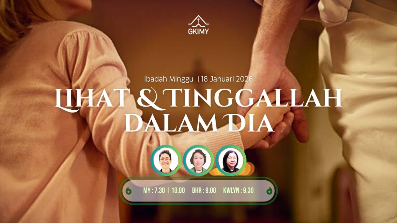 [LIVE] Ibadah Minggu 18 Januari 2026 GKI Maulana Yusuf