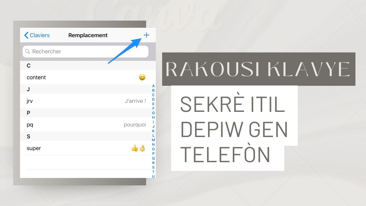 Siw gen telefòn ou pa konn bagay sa, ou son egare!